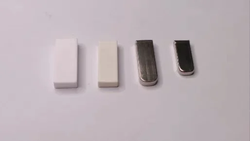 30pcs Temperature sensor Probe thermal resistance flat shell metal plastic ceramic pt100 surface mount DS18B20 package shell
