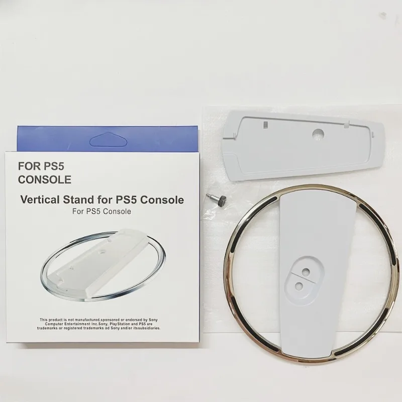 

Metal Vertical Stand with Screws for PS5 Console Bracket Base Stand for PS5 Slim /PRO Gaming Accessories Host Stand