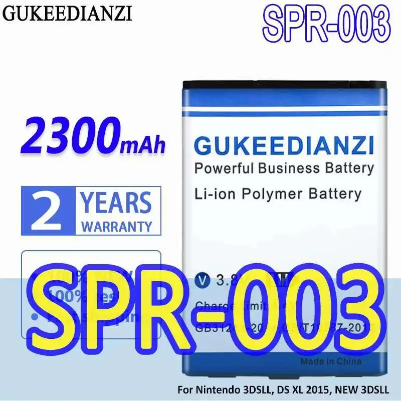 

Handheld Game Console Battery Spr-003 2300Mah For Nintendo 3DSLL, DS XL 2015, New Spr-001 Spr-A-Bpaa-CO