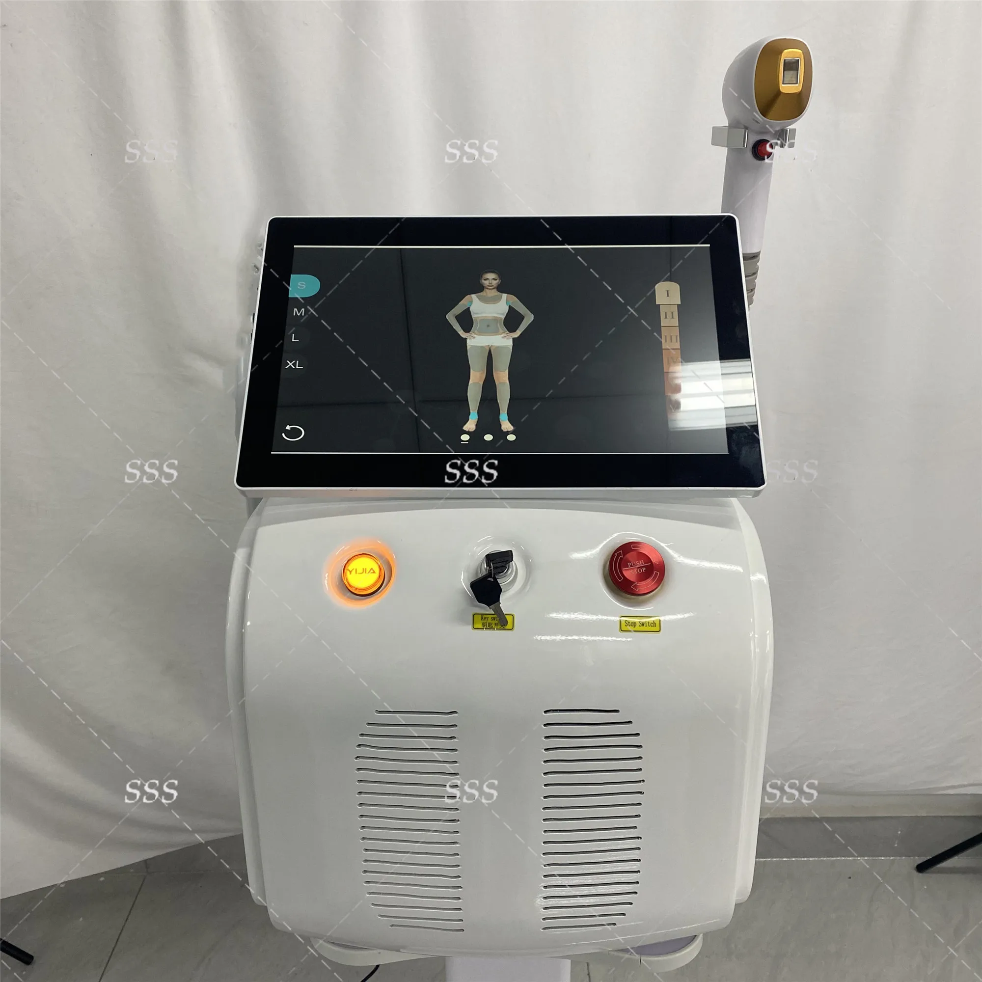 

808 нм 755 1064 нм новейший портативный диодный лазер для удаления волос охлаждающая головка безболезненный лазерный эпилятор для удаления волос на лице и теле