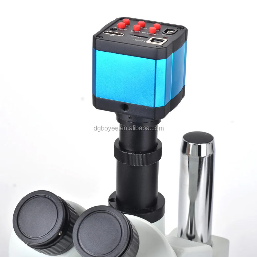 

Недорогой тринокулярный микроскоп, 14 млн промышленная камера с интерфейсом USB, Тринокулярный стереомикроскоп