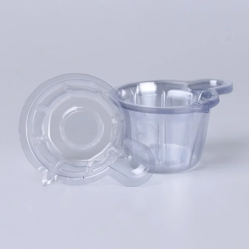 200Pcs Transparent Plastic Disposable Pregnancy Test Urine Cup Fertility LH Ovulation Test Strip Container Urine Test Sample Cup