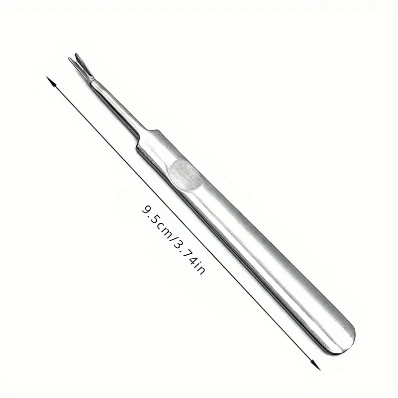 Roestvrijstalen Pusher En Trimmer, Dode Huid En Hangnail-Reiniger, Nail Art Manicure-Tool Voor Nagelverzorging Voor Volwassenen