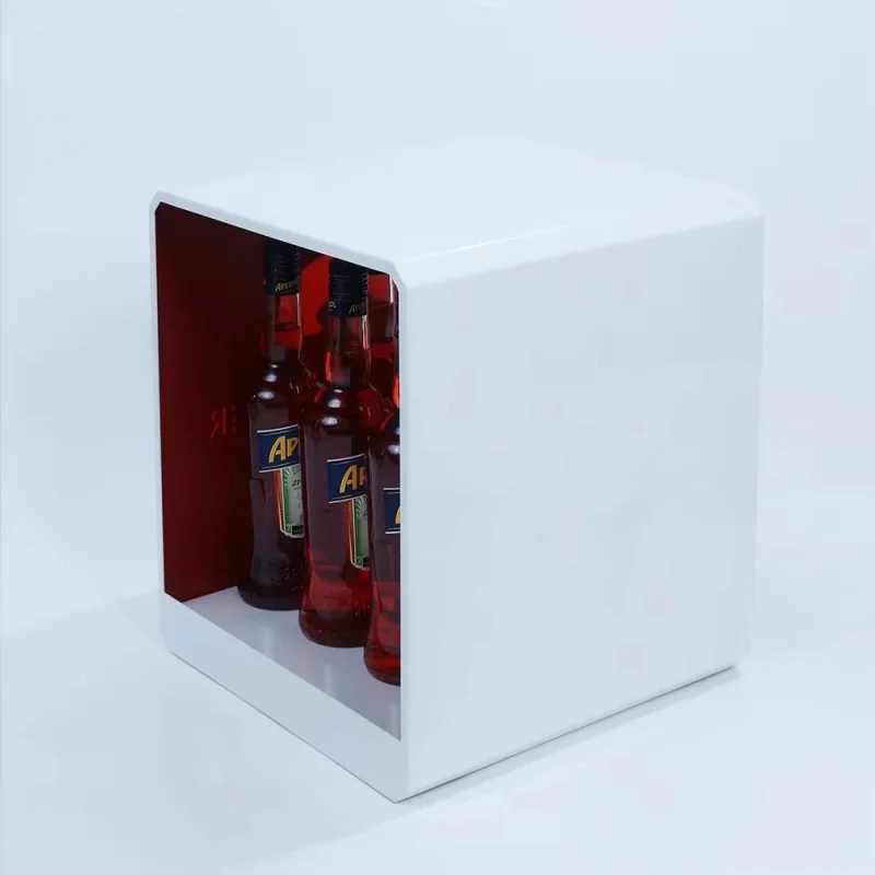 custom.Recyclable Metal Advertising Display Box Supermarket Shelf Convenience Racking Superb Display Rack