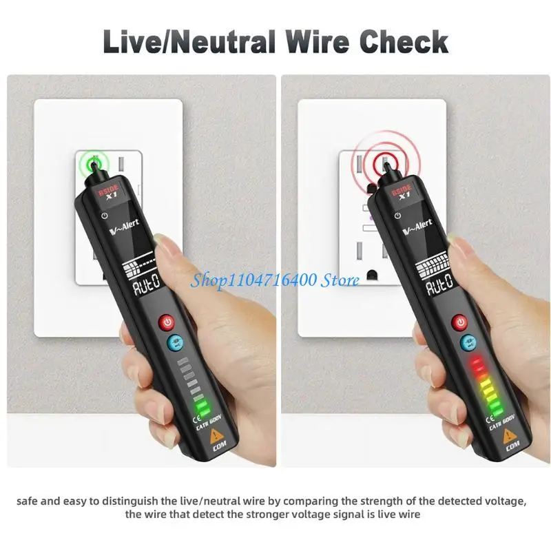 Pluma detectora voltaje sin contacto multímetro y1gd con sensibilidad ajustable