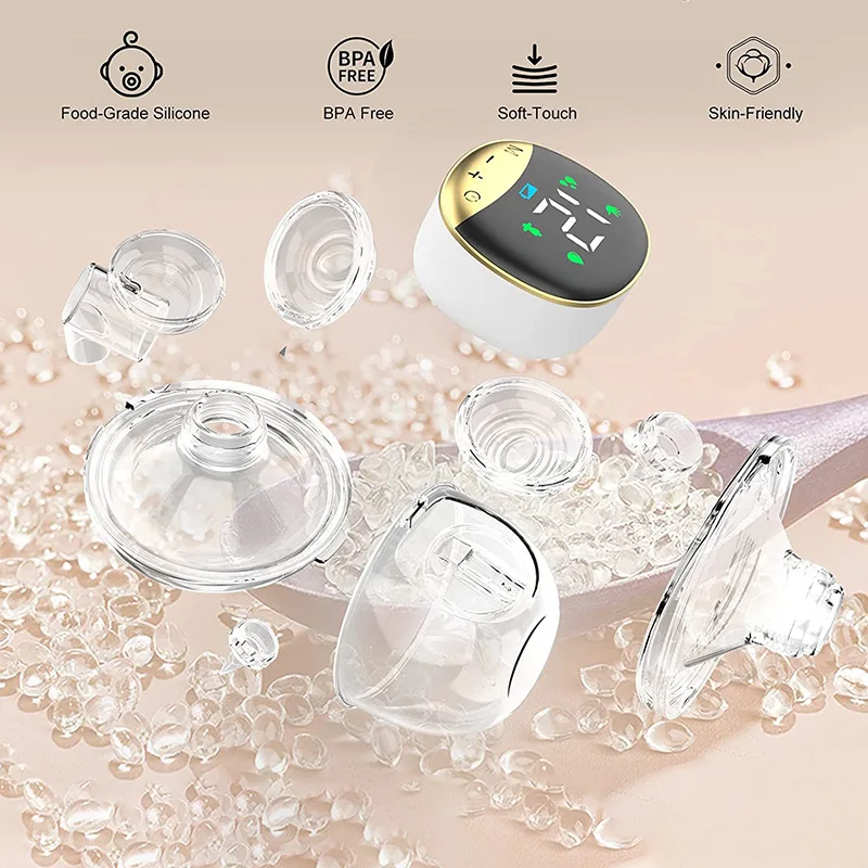 Wearable Breast Pump Wireless Breast Milk Extractor Wearable Electric Breastpump Electric Breast Milk Extractor Breast Pumps