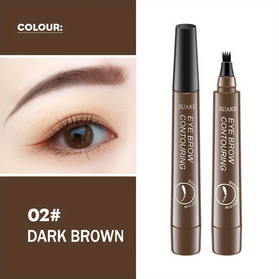 Waterproof Eyebrow Pen with Microblading Effect