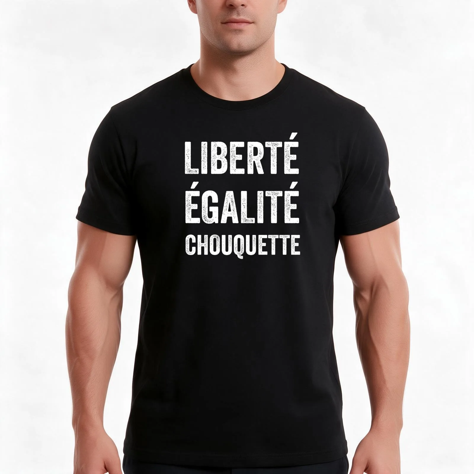 Liberté ?galité Chouquette L’humour De La P?tisserie Fran?aise Liberty Equality Chouquette Funny French Pastry Humor T-Shirt
