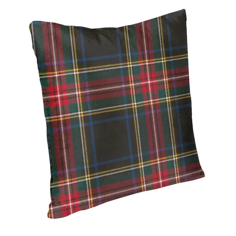 Hot Sale Luxury Scottish Tartan Plaid Throw Pillows Case Home Decor Geometric Gingham Check Cushion Cover Sofa Square Pillowcase