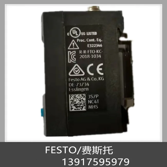 Festo (company Name) Pressure Sensor SPAU-P10R-W-G18FD-L-PNLK-PNVBA-M8U8001231