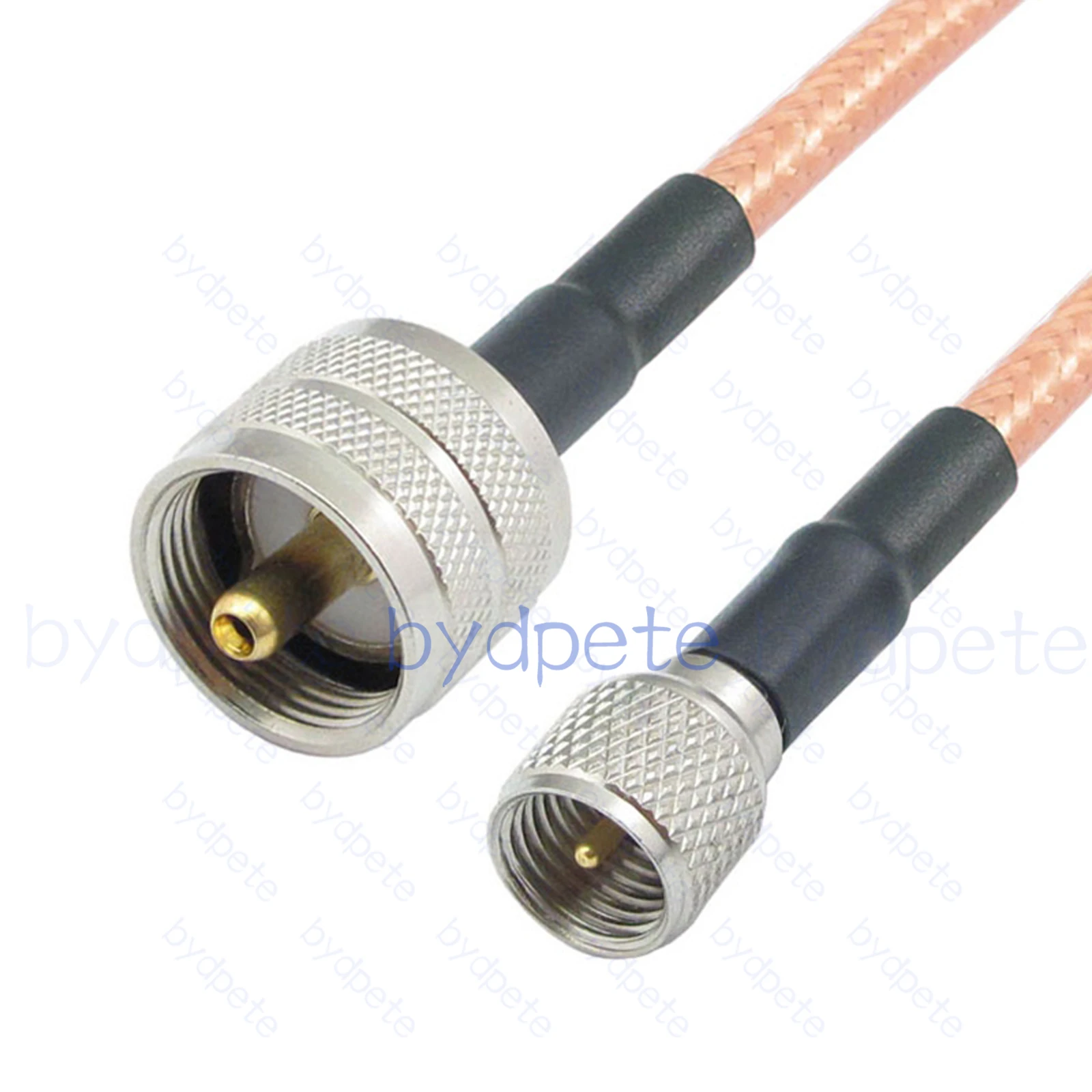 Mini UHF Male to UHF Male PL259 PL-259 Plug RF RG400 M17/128 Coax  Any Pigtailty Antenna Extension 50ohm RF Coaxial  Tangerrf