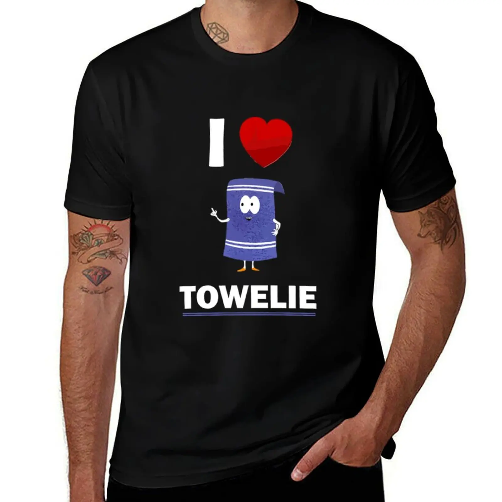 

I Love Towelie South Park T T-Shirt t shirts for man graphic tees printed t shirts for man T-Shirt