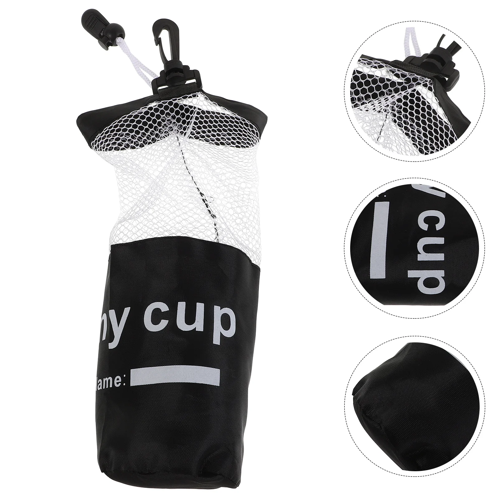 

Foldable Mesh Drawstring Bag for Cup Stacking Games Quick Secure Storage Portable Sports Equipment Pouch Ideal for Travel and