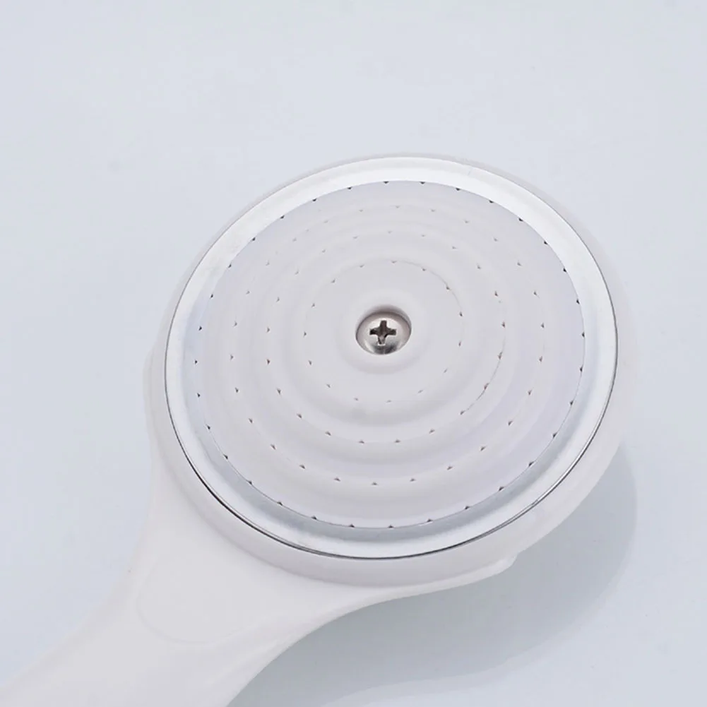 Nozzle Shower Head Compact Design Handheld Simple White Small Waist Design For Low Water Pressure High Quality