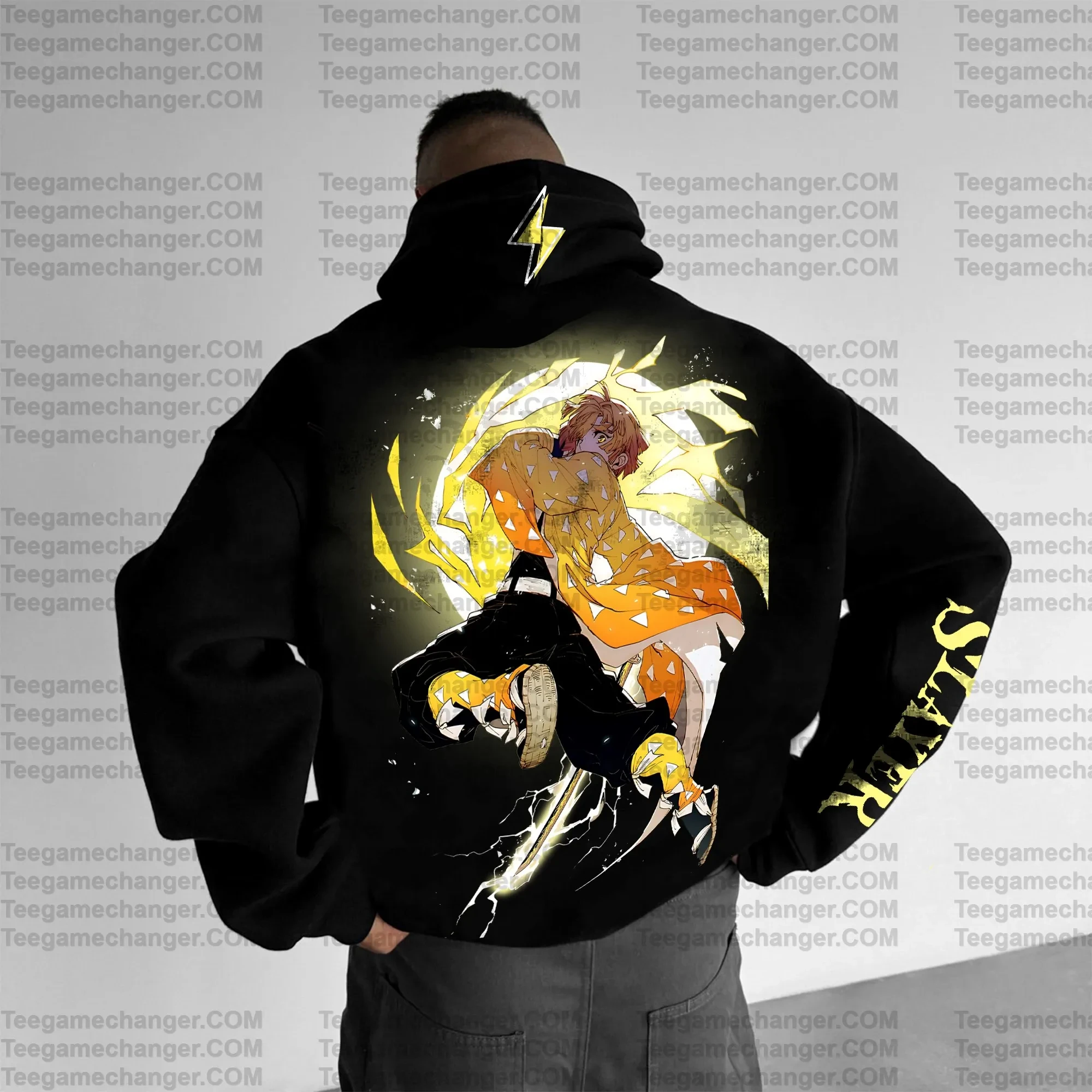 Sweat à capuche Anime Demon Sl - Street Fashion Japan 2025 avis et prix