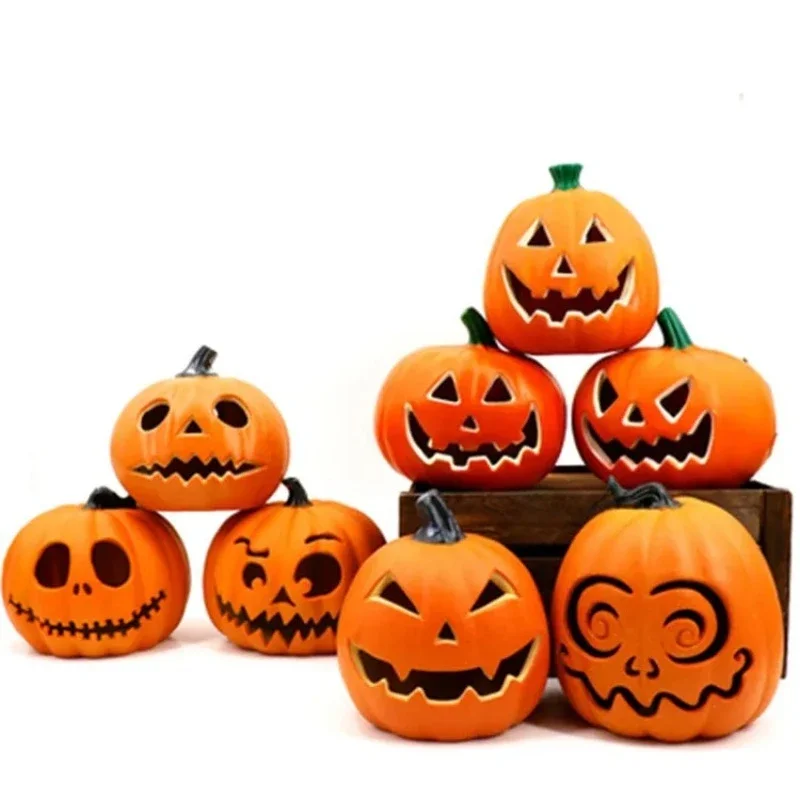 

Plastic Halloween Gifts Props Toys Crafts Statues Statues Home Decor Halloween Jack O Lantern Ornaments