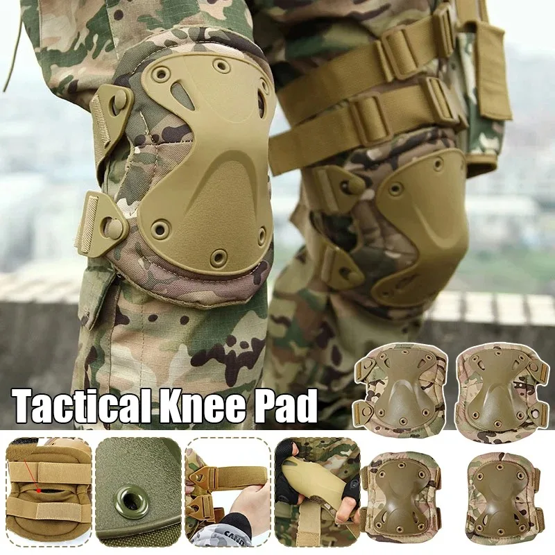 airsoft tatico joelho cotovelo protective pads guard gear seguranca combate paintball skate esportes ao ar livre 01