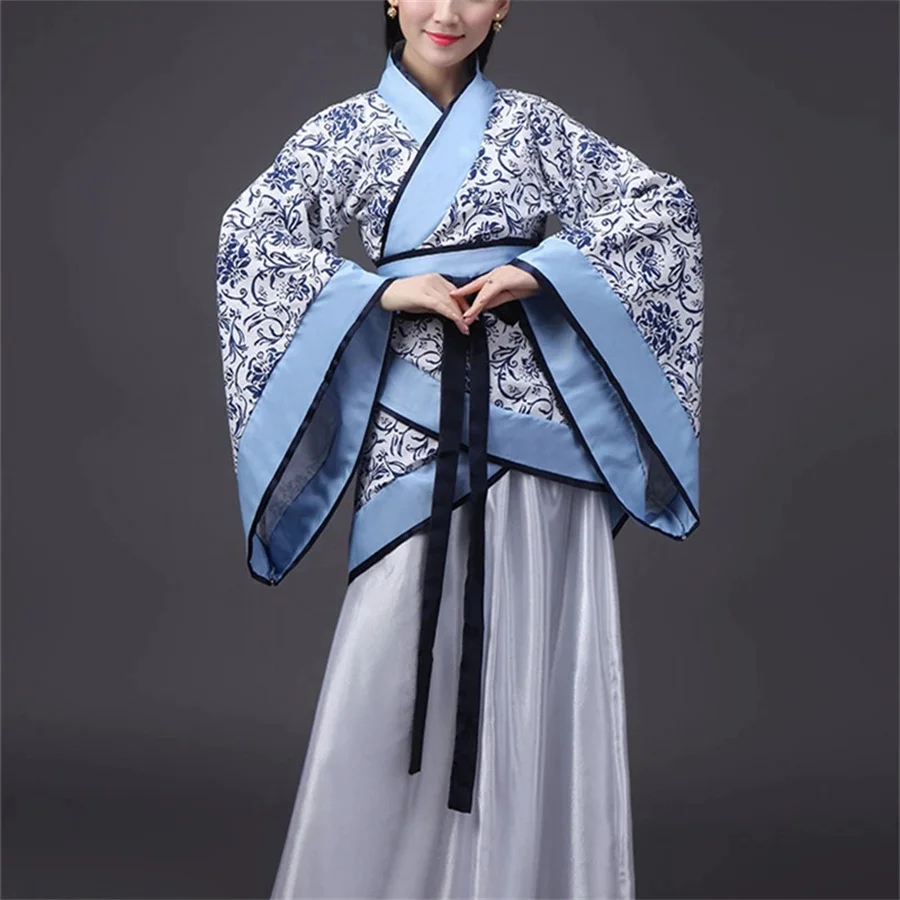 Vestido de baile de escenario para mujer, trajes tradicionales chinos, traje Tang para adultos, Hanfu, Cheongsam femenino para actuación, Año Nuevo