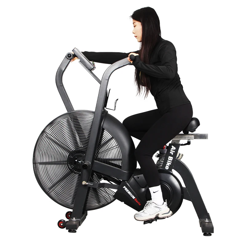 

Best Selling Air Bike Commercial Gym Fitness Equipment Strength Cardio Indoor Sports Air Bike for Sale