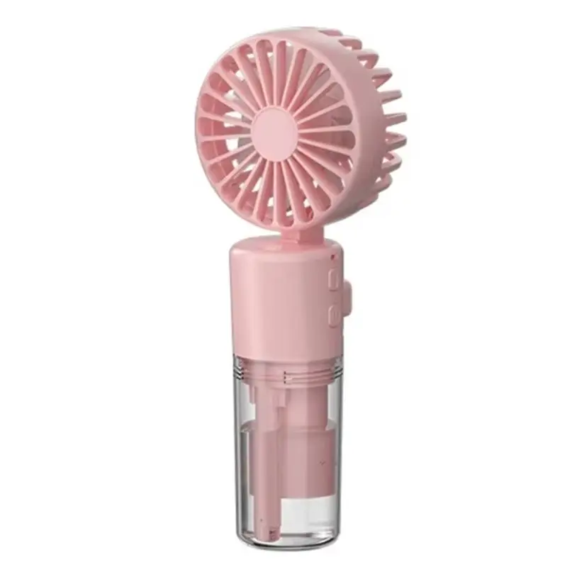 A60F-Portable Mini Fan With USB Rechargeable Humidifier, Cooling Mist Spray, Ideal For Home,Office, Dorm,Compact & Handheld