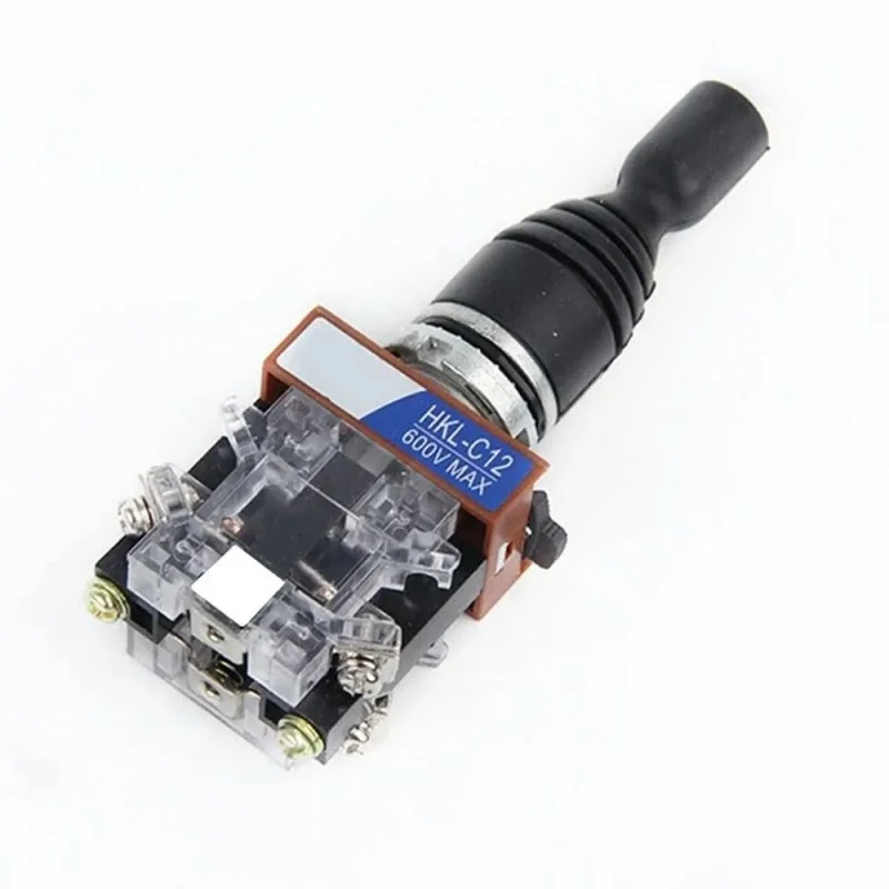 22mm Joystick Switch Self Reset/Self Lock Cross Rocker Switch 2/4 NO 2/4 Positions HKL-C12 HKL-C22 HKL-C14 HKL-C24