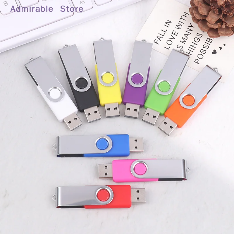 [W]Color USB Flash Drive 64M Capacity Memory Stick Pen Drive Suitable For Computers And Laptops