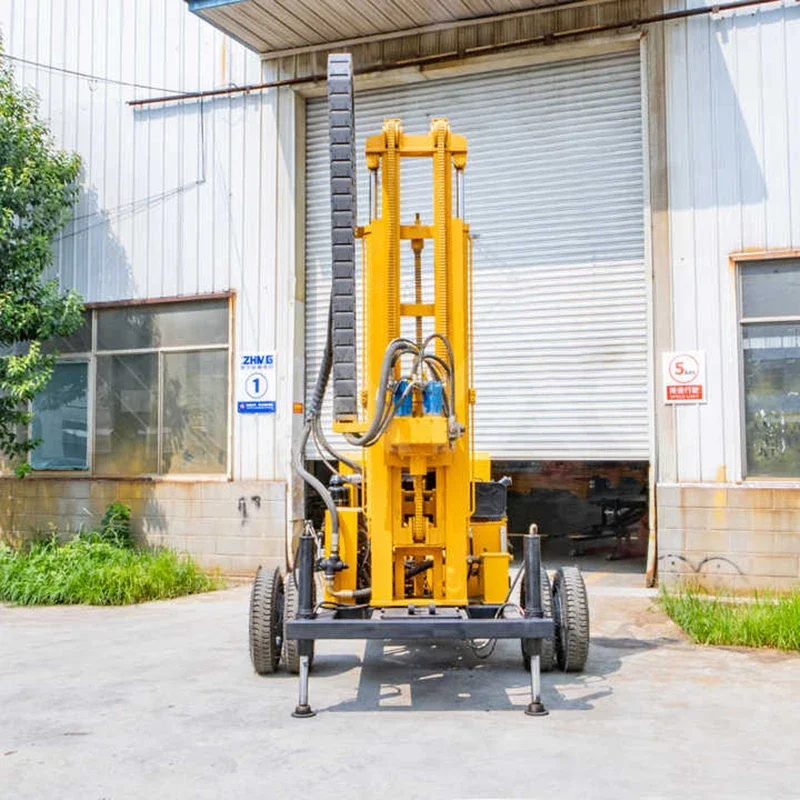 Cheap Pneumatic Water Well Drilling Rig Boring Drilling Rig Machine For High Efficient And Accurate Drilling