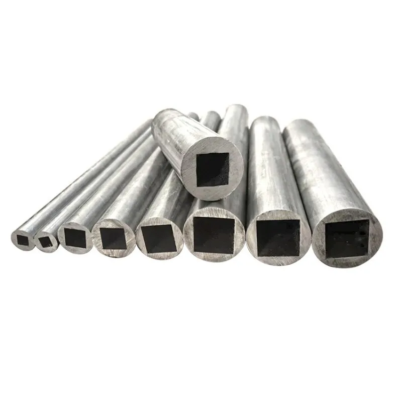 Outer Circular Inner Square Steel Pipe Tube Seamless Square Steel Pipe Inside DIY Materials