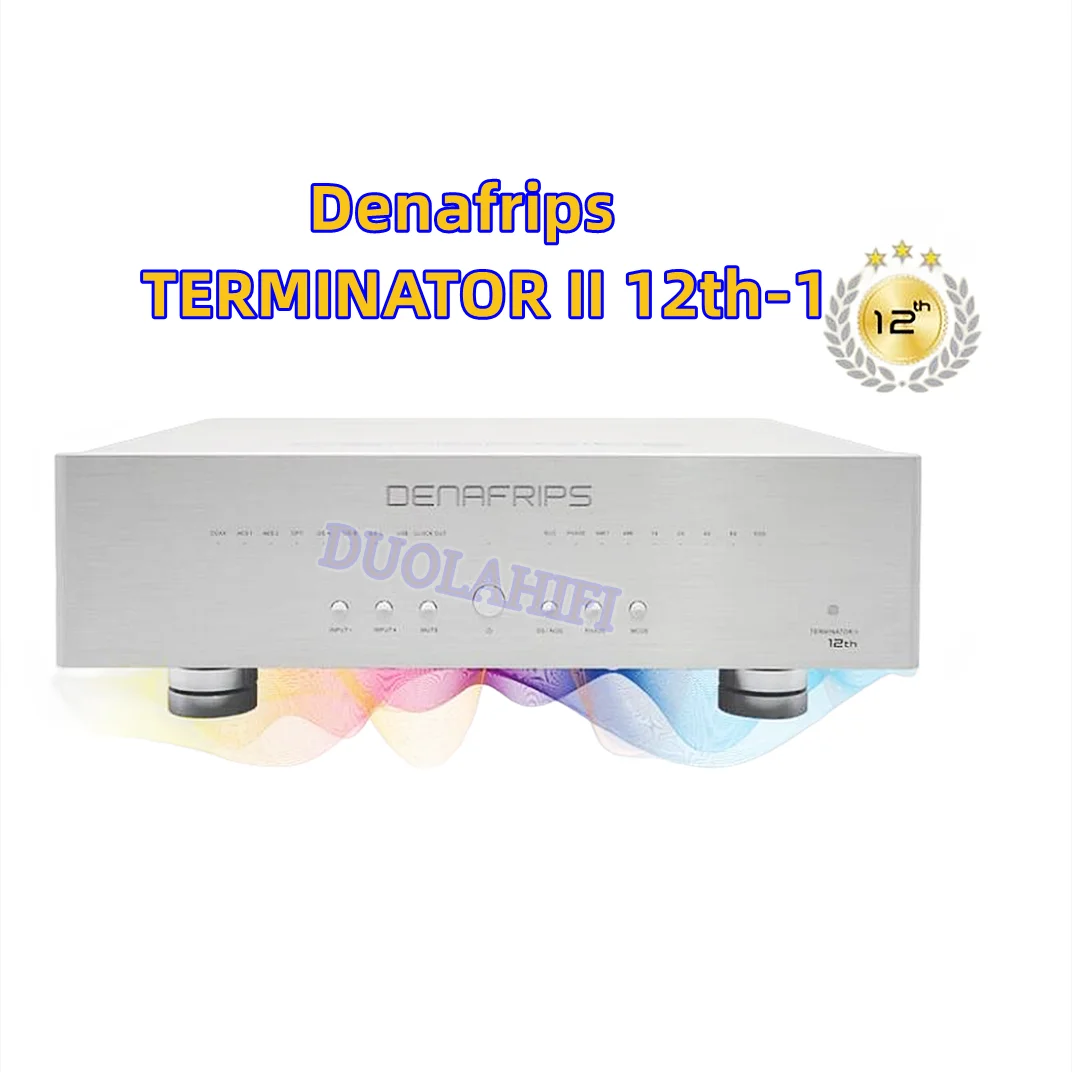 

Denafrips Terminator II12th-1 Terminator 12th-1 Digital Audio High end Decoder DSD1024 and PCM1536 support USB and I2S inputs