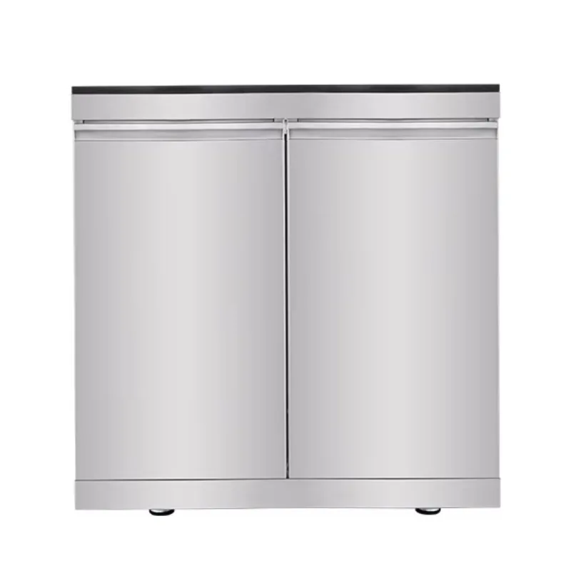 

Двухдверный шкаф из нержавеющей стали для модульных кухонь-барбекю на открытом воздухе