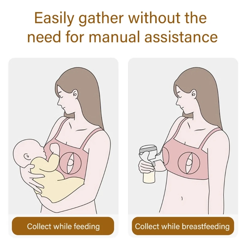 Wearable Milk Saver สำหรับให้นมแม่คู่มือเก็บนมแม่ซิลิโคนเกรดอาหารกล่องใส่นม