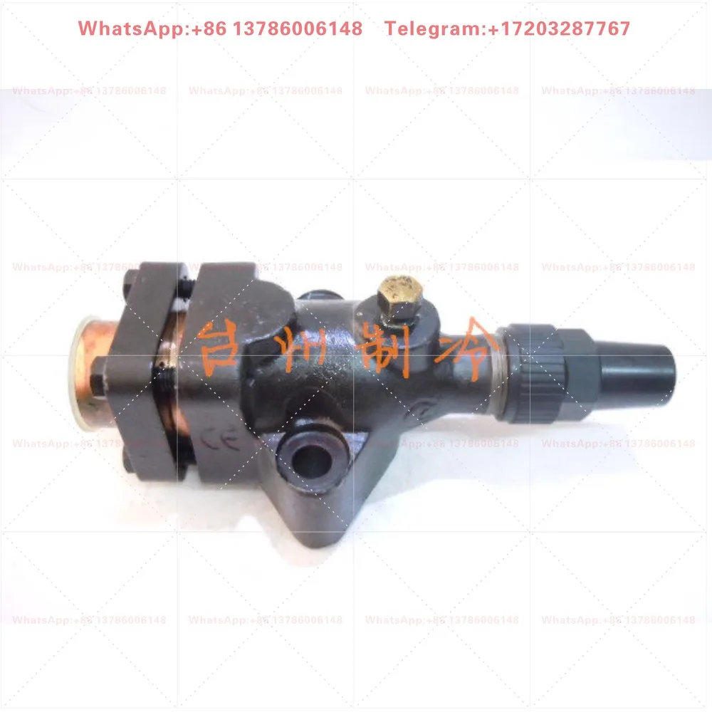 Screw semi-closed compressor suction and exhaust  welding port 35MM refrigeration air conditioner head cast iron globe valve