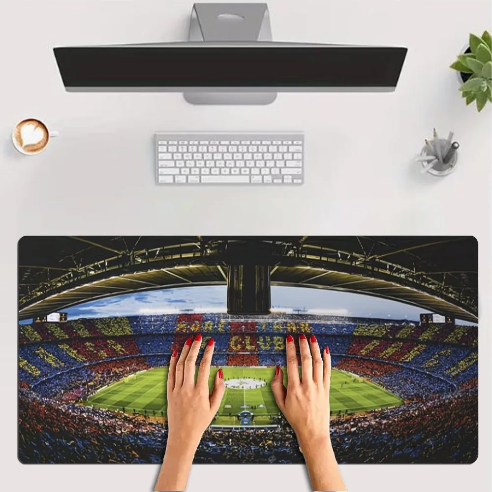 Barcelona Stadium View Mouse Pad PC Accessories Desk Organizers and Trays Alfombrillas Para Escritorio Tapis De Souris
