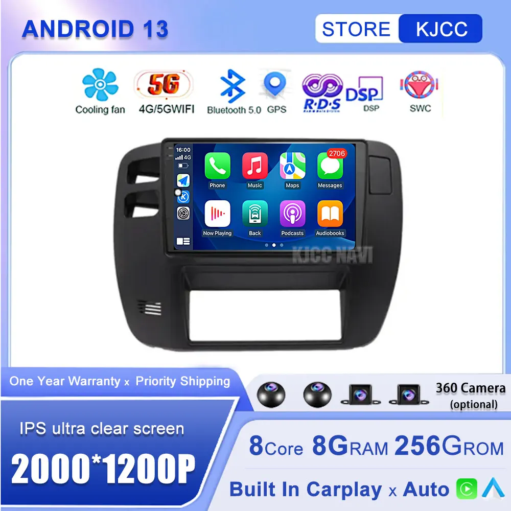 

Android 13 Car Radio For NISSAN Patrol 1997 1998 1999 2000 2001 2002 2003 2004 2005 GPS Navigation Multimedia Player Autoradio