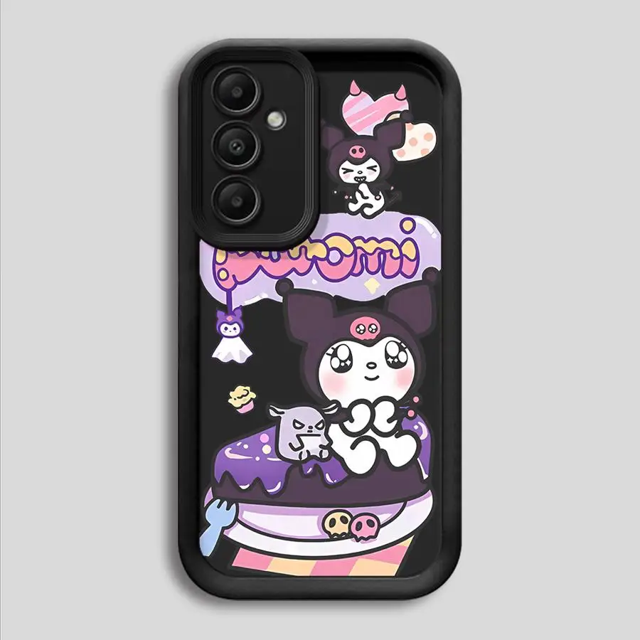 Custodia Kuromi Cartoon per Samsung Galaxy A34 A14 A16 A32 A23 A12 A36 A26 A22 A56 A33 A24 A13 Soft Shell