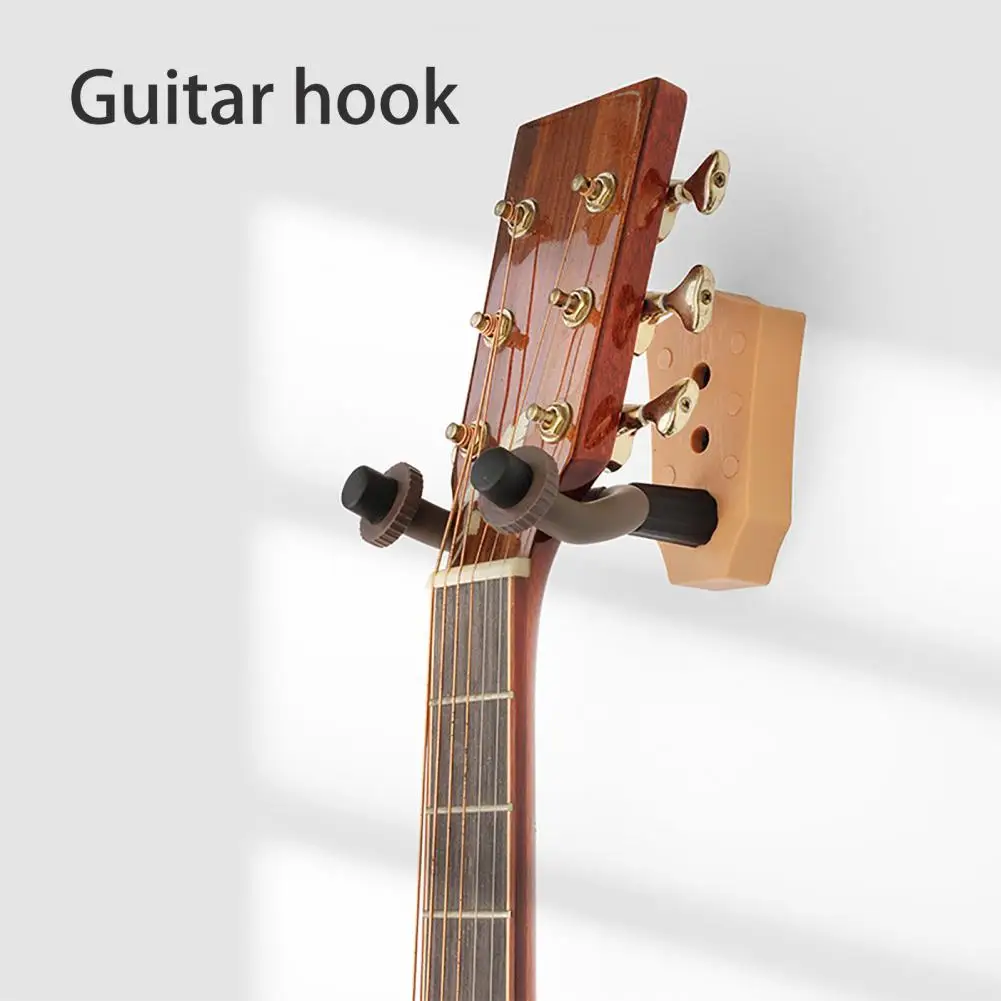 Guitar Organizer Hook Strong Load-bearing Wall Mount Guitar Hanger Musical Instrument Holder Guitar Display Hook Wall Stand