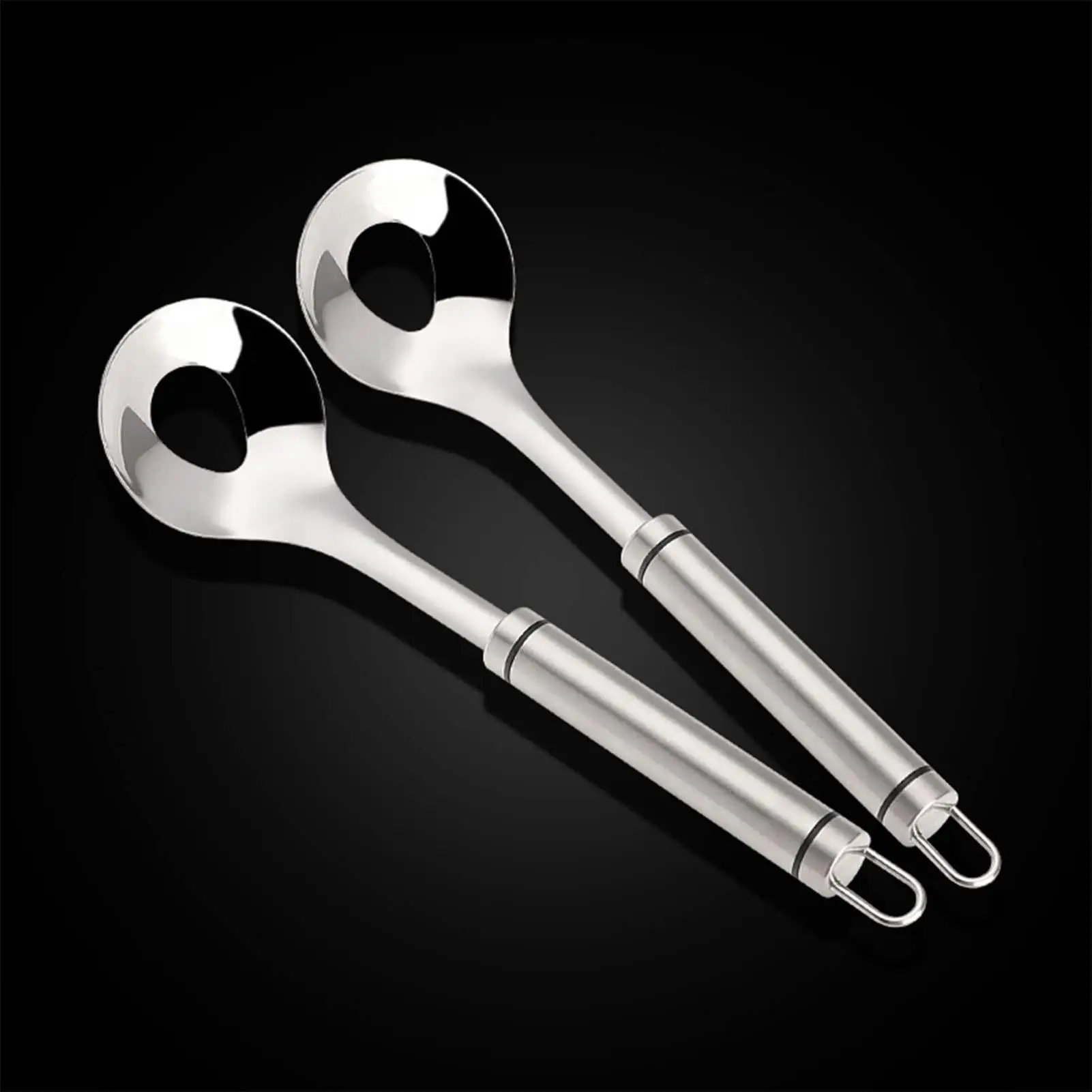 Meatball Maker Spoon Stainless Steel Non Stick household time saving Squeeze spoon shrimp slide homemade meatball maker