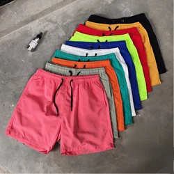 2024 Summer Men Swim Shorts Trunks Beach Board Shorts Waterproof Men Running Sports Casual Short Pants Beach Fitness Pants