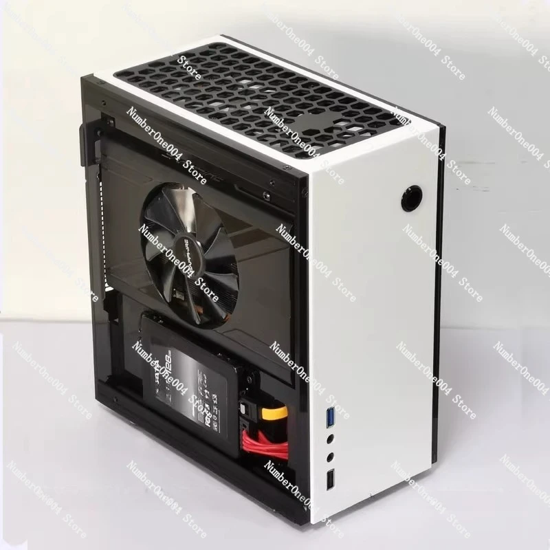 

Чехол A31S Mini ITX — совместимый с блоком питания 1U, полностью прозрачная панель, сверхкомпактный корпус для HTPC/игр