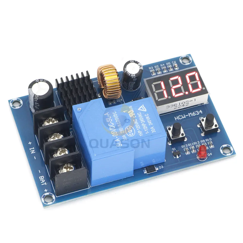 XH-M604 Battery Charger Control Module DC 6-60V Storage Lithium Battery Charging Control Protection Board Switch