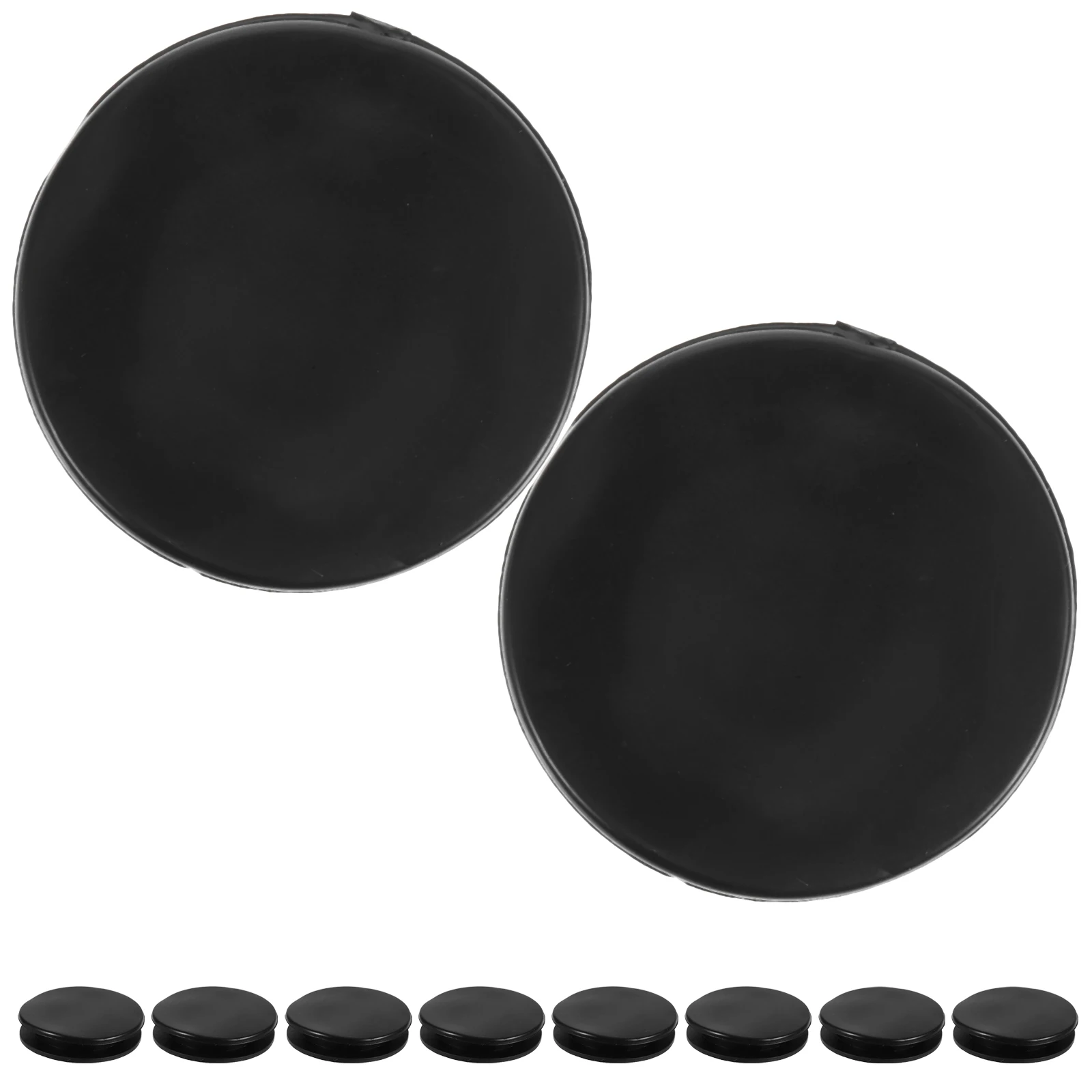 

10pcs 35mm Money Bank Stoppers PVC Coin Jar Bottom Caps Leakproof Piggy Bank Plugs Easy Clean Sealing Storage Container