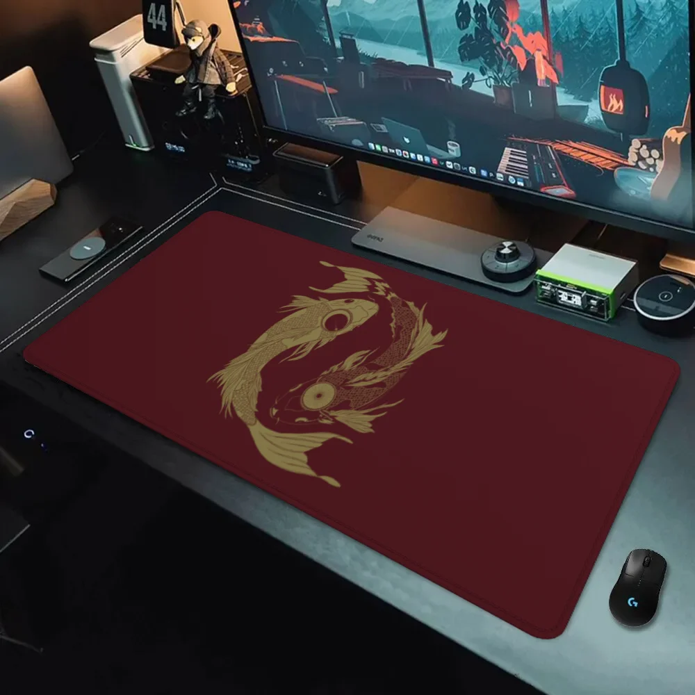 Yinyang Gaming Pc Setup accessori Computer Table Mouse Pad Pk Control Mouse Pad Gamer Desk Mat Mousepad Gamer 900x400 Large