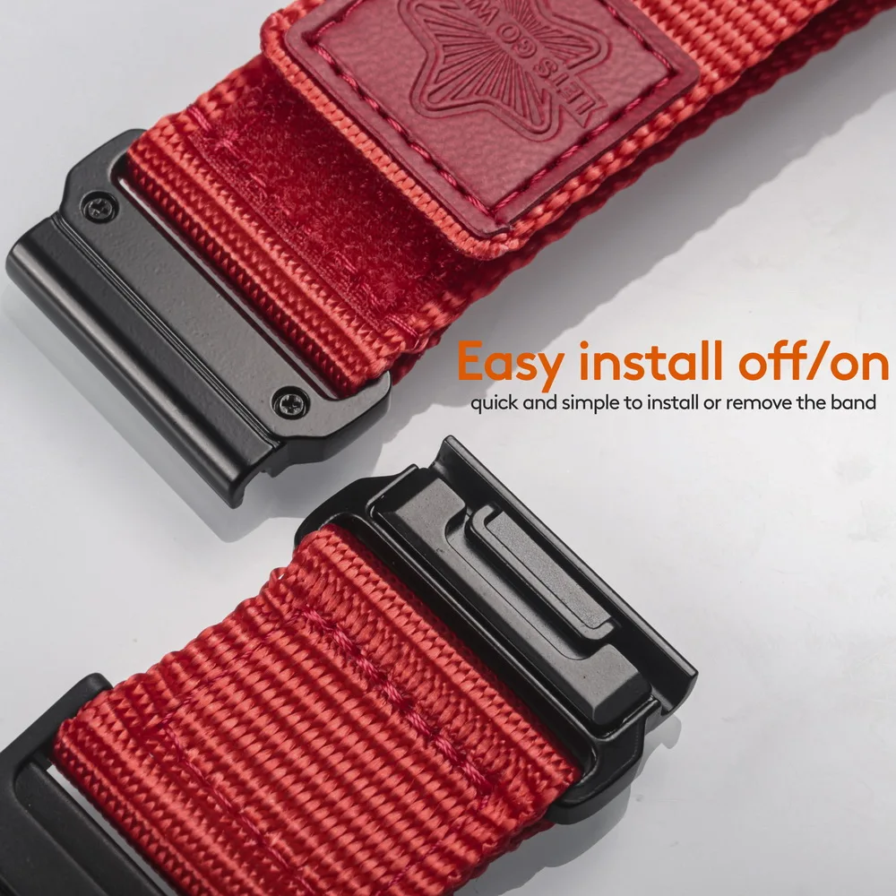 For Garmin Watch Band Nylon Quickfit 20 22 26mm Sports Wrist Strap For Fenix7 Marq/EPIX /Instinct /Tactix