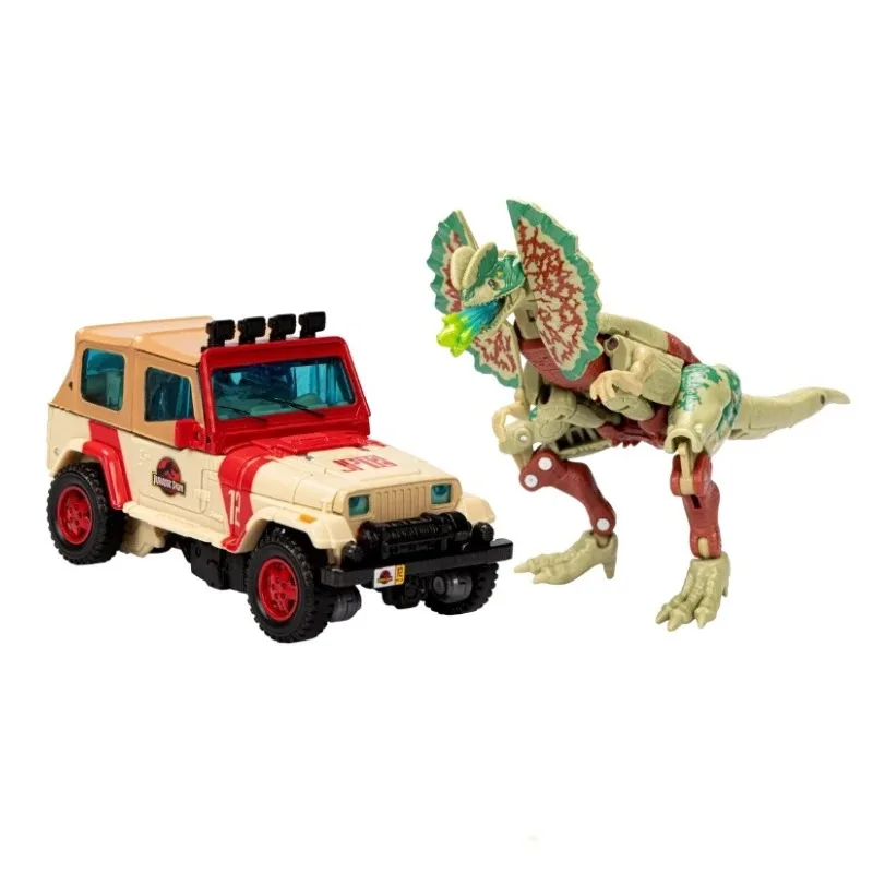 Jouets de transformation Honbro Dilophocon et JP12 Jeep, modèle d'action, jouet cadeau de vacances, en stock