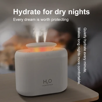 2024 neuer 3,3 l Doppelspray-Luftbe feuchter mit großer Kapazität, kleiner Zerstäubung sluft reiniger mit buntem Licht für das Home Office