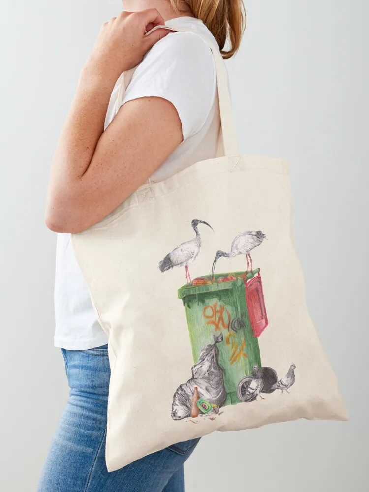 Inner West Feast || Australian Bin Chicken and Pigeons Tote Bag cloth bag woman great bag Women's shopping