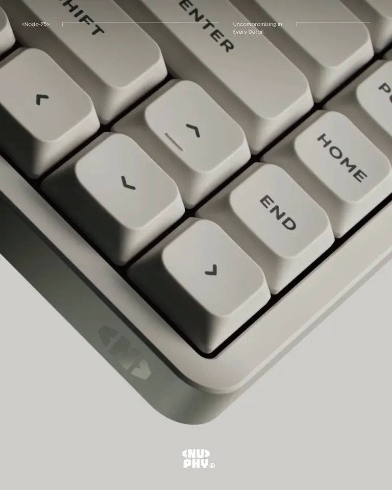 Nuphy Node75 ホットスワップ対応 ワイヤレス メカニカルキーボード 84