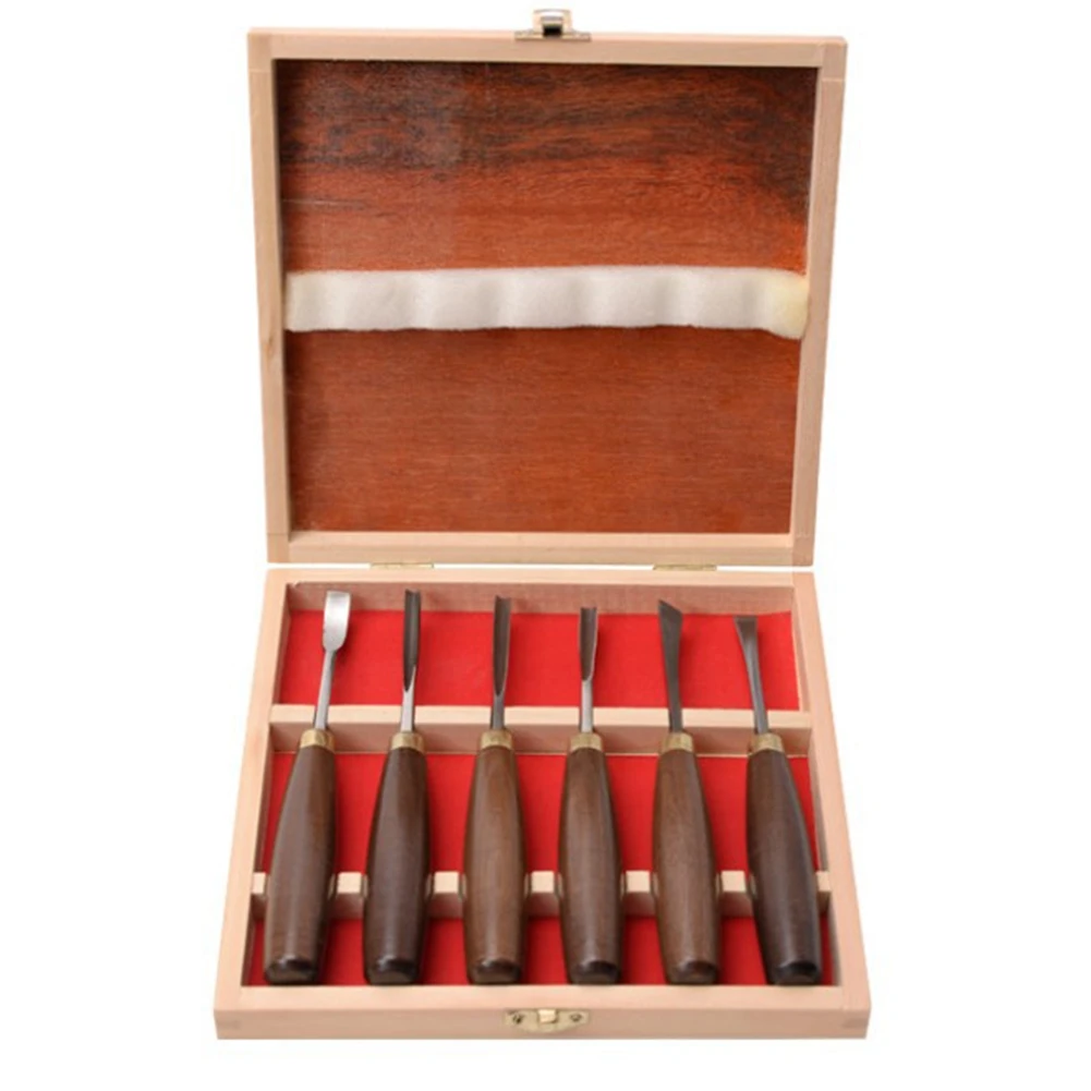 

Wood Carving Tools Set of 6Pc Wood Chisels Quality Carving Tools Chisel Set for Hobbyists and Professionals