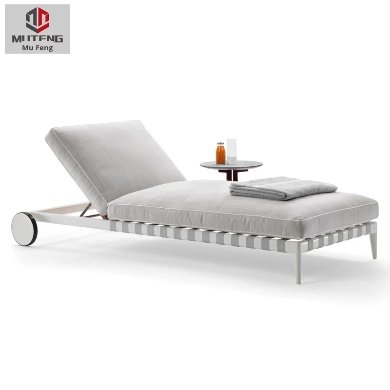 كرسي حديث قابل للطي للاستخدام الخارجي في الفناء والشرفة وحمام السباحة أو فناء الشاطئ والترفيه #5