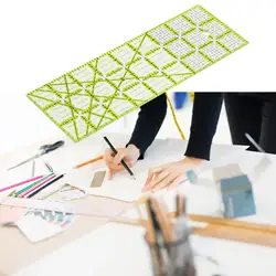 Acrylic Quilting Ruler for Domestic Sewing Accessories Patchwork Tool Tailor Cutting Craft Scale Rule for DIY Measure Drawing